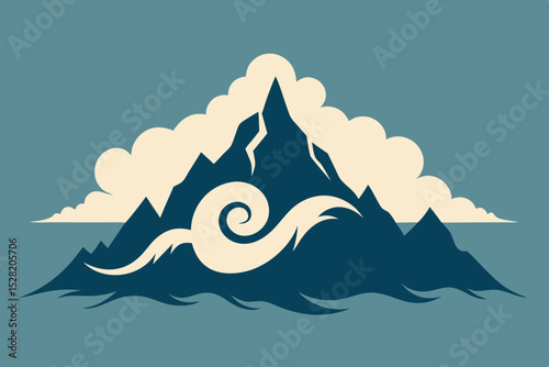 vector illustration of an abstract background