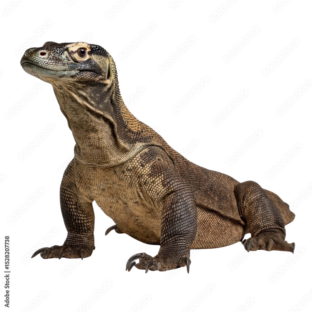 Obraz premium Understanding the Komodo Dragon The Largest Living Lizard Species