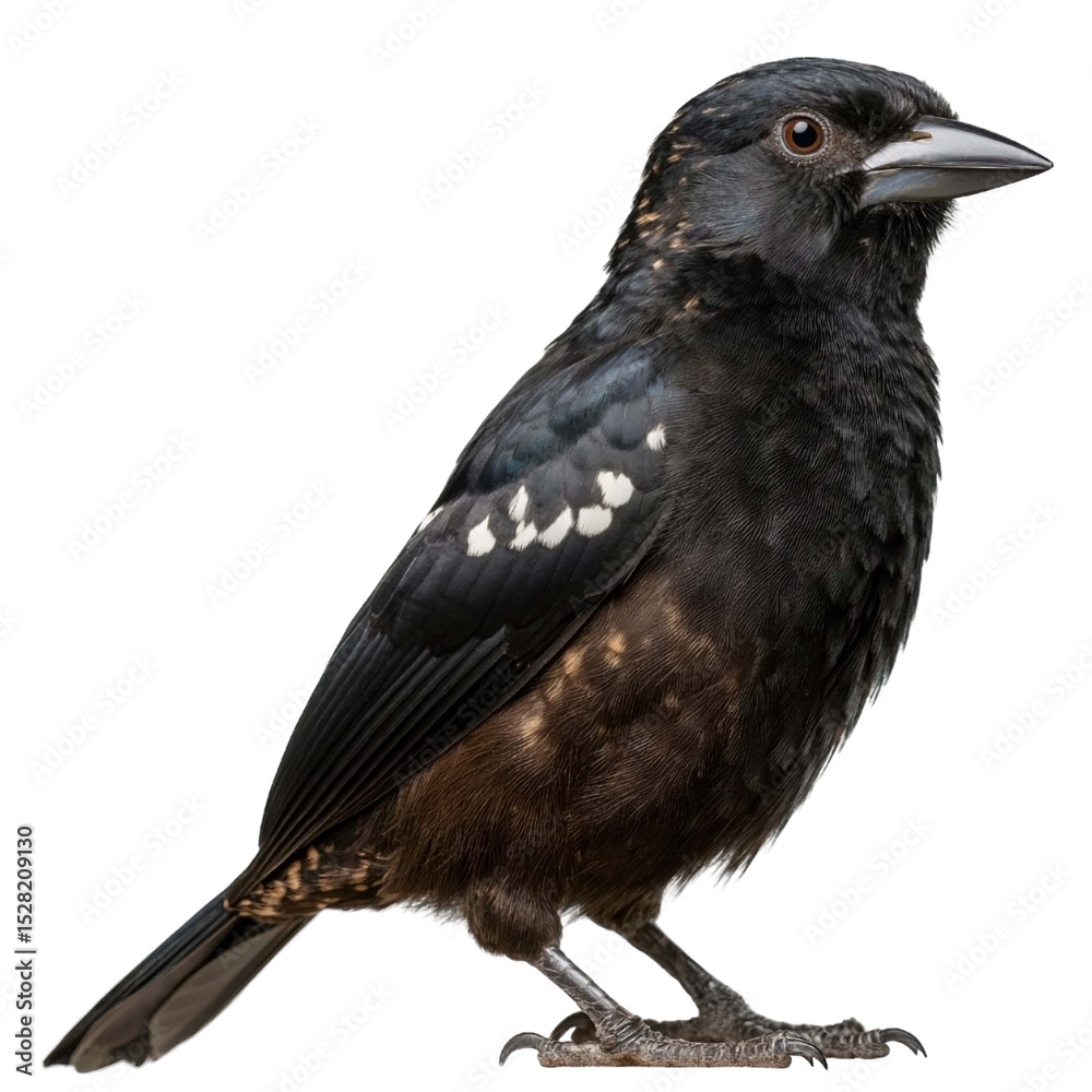 Obraz premium Black Grouse Unique Forest Bird with Distinctive Plumage