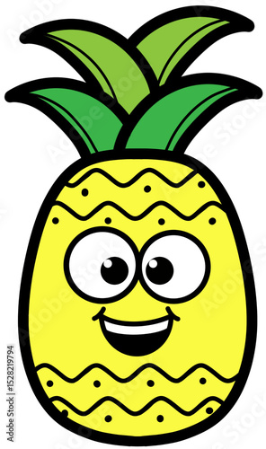 smiling pieapple 