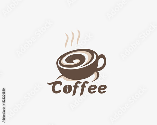 A collection of creative coffee vector illustration logos