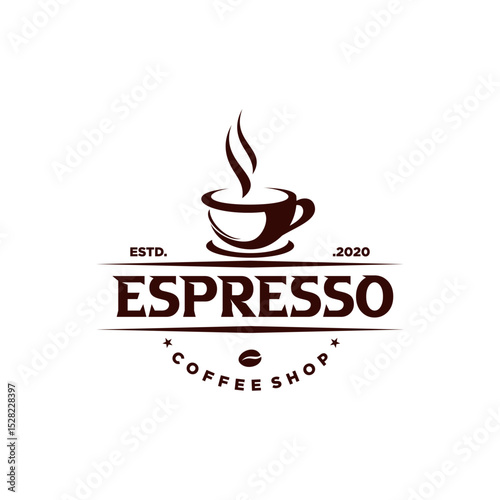 A collection of creative coffee vector illustration logos