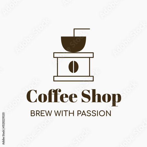 A collection of creative coffee vector illustration logos