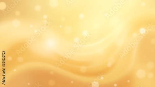 Elegant Abstract Golden Light Waves with Soft Bokeh Glow – Warm Luminous Background for Luxury, Spiritual, Meditation, and Wellness Themes. Generative Ai.