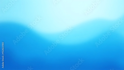 Abstract blue wave background. Generative Ai.