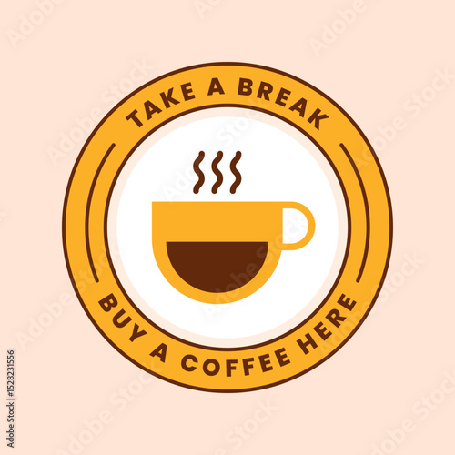 A collection of creative coffee vector illustration logos