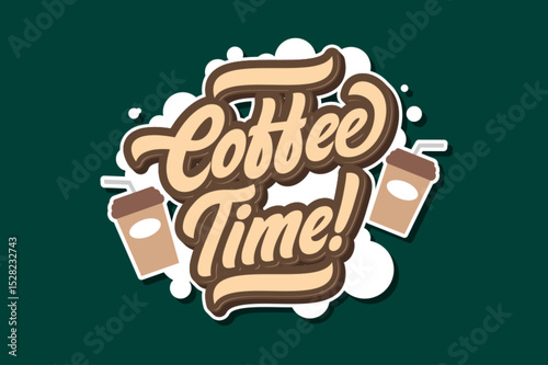 A collection of creative coffee vector illustration logos