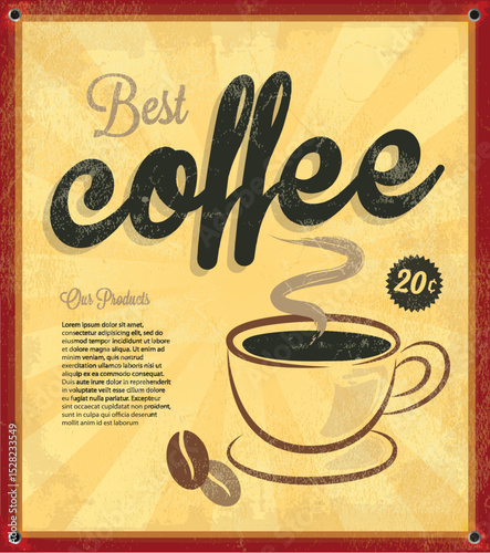 A collection of creative coffee vector illustration logos
