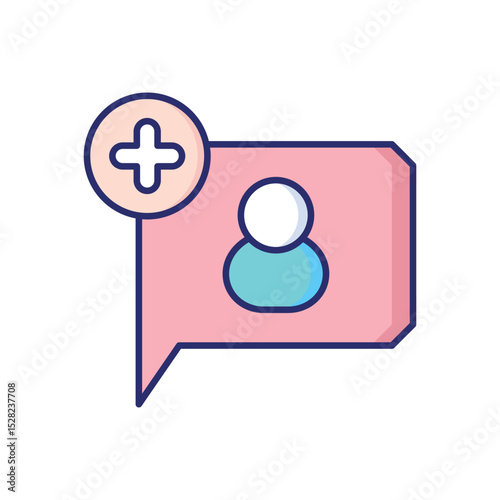 Follower Vector icon