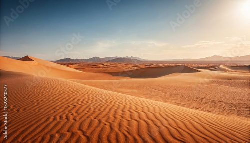 Fototapeta Naklejka Na Ścianę i Meble -  Empty Desert in Saudi Arabia, Desert in Sahara
