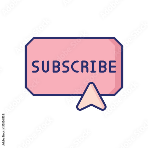 Subscribe  Vector icon