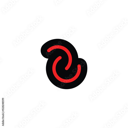 ZU ZU Power button Alphabet Initial Logo with a Stylish Touch