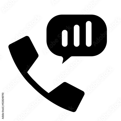 Telephone signal icon