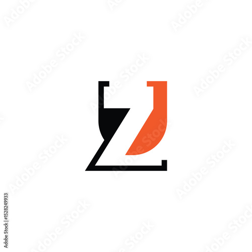 Abstract ZU ZU Icon Design with a Sleek Appearance