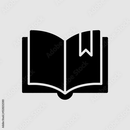 Open book icon vector illustration, Education sign, Education & E-Learning icon