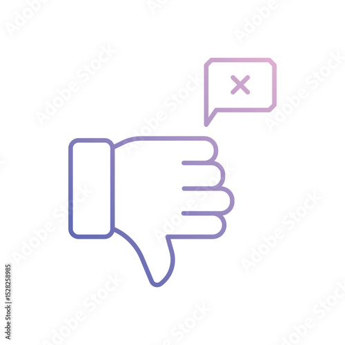 Dislike  Vector icon