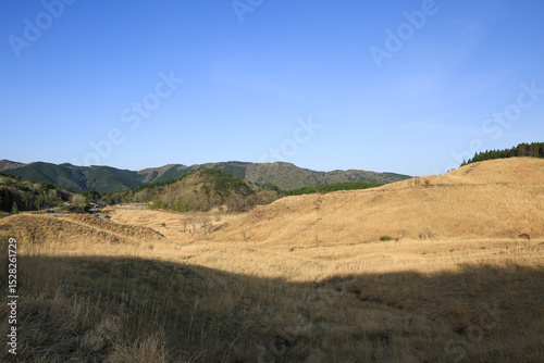 兵庫県神河町　砥峰高原の風景