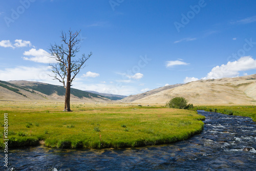 Landscape from Altai Tavan Bogd National Park, Mongolia photo