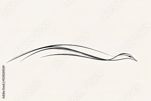 Abstract design of flowing lines.