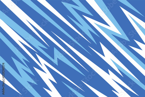 shades of blue and white  Abstract colorful background with various arrow pattern