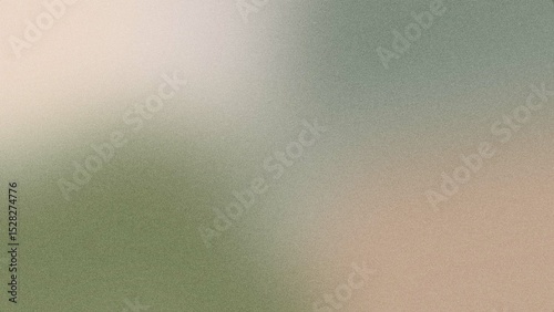 Dusty Beige and Green Pastel Gradient