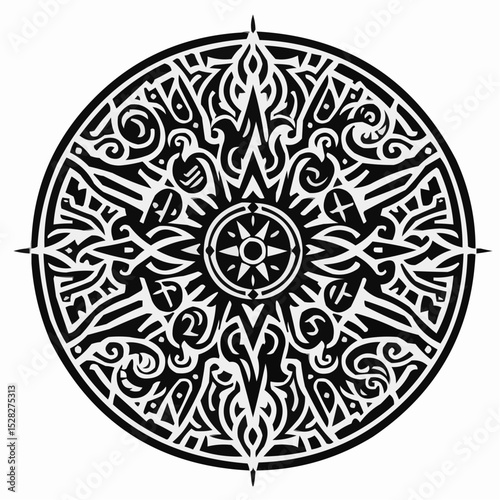 
the mystical circle of signs in digital art 68