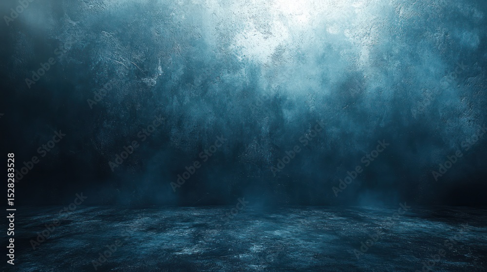 Dark, smoky, textured blue background Dark, smoky, textured blue background
