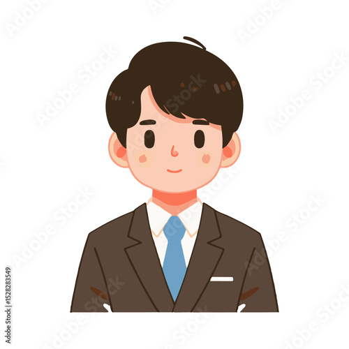 illustration design of a lawyer