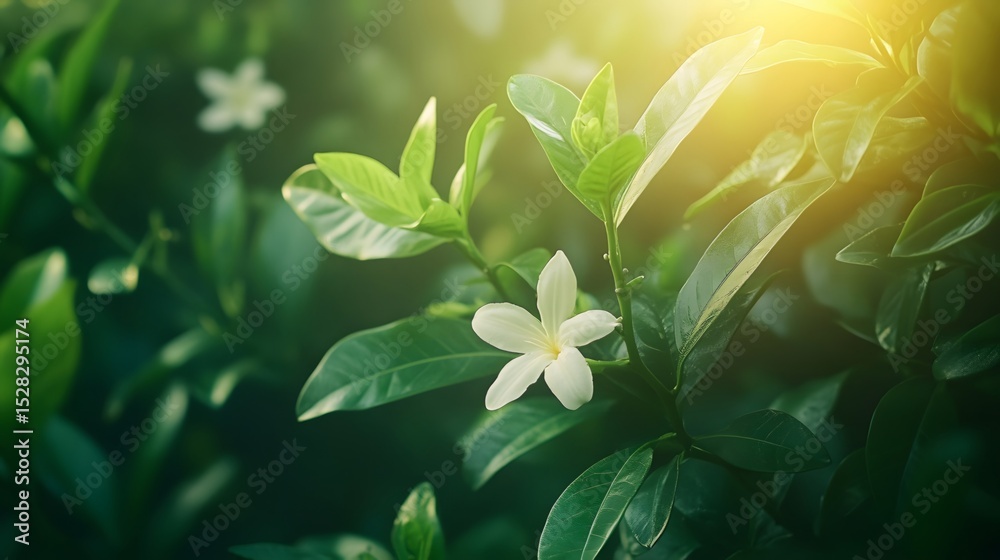Fototapeta premium Vanilla Garden Under the Sun