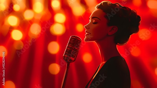 A singer who sings passionately in the recording studio