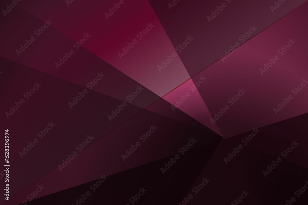 Obraz premium Red Polygon Abstract Background with Geometric Triangle Design