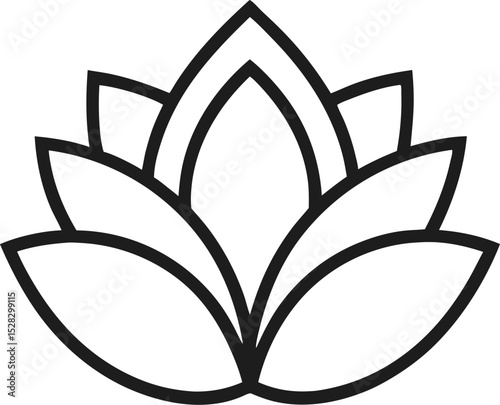 flower line art
