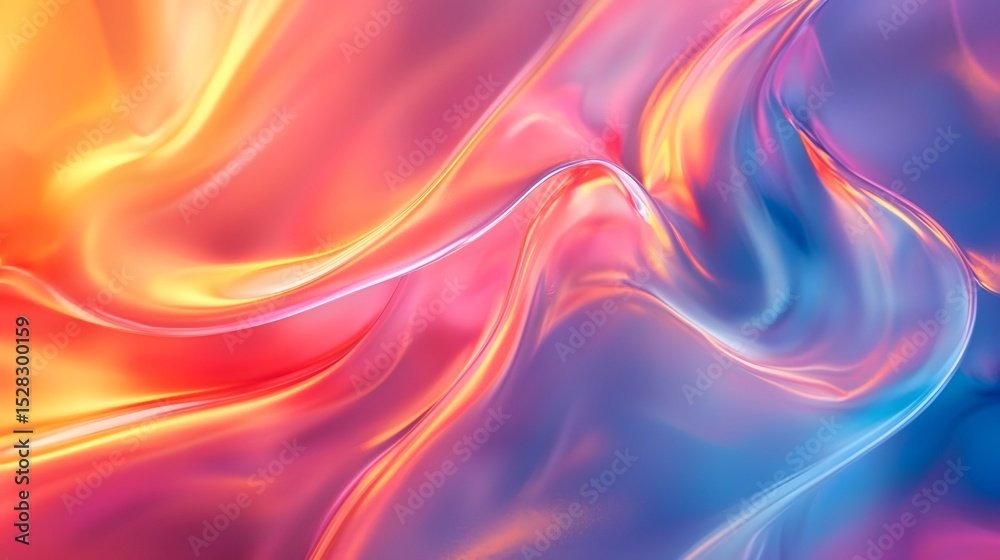 Obraz premium Gradient-colored abstract background image