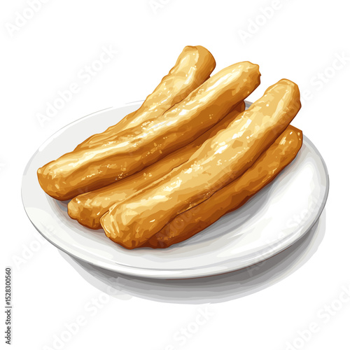 Youtiao – Traditional Chinese Fried Dough Breakfast