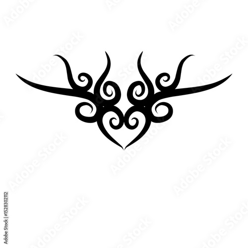 Evocative simplicity, a dark canvas cultivating creative thought process initiation