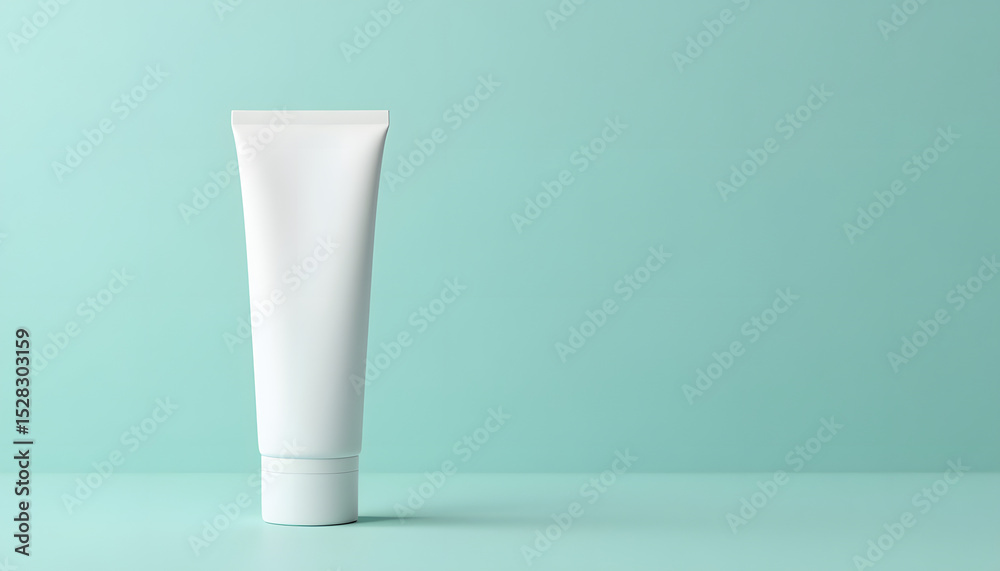 Simple white cosmetic tube mockup. Ideal for skincare, lotion, or beauty cream packaging. Clean, minimalist, and versatile for personal care product branding. Simple white cosmetic tube mockup. Ideal for skincare, lotion, or beauty cream packaging. Clean, minimalist, and versatile for personal care product branding.