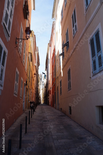 Fototapeta Naklejka Na Ścianę i Meble -  Street, narrow, Europe, buildings, ols
