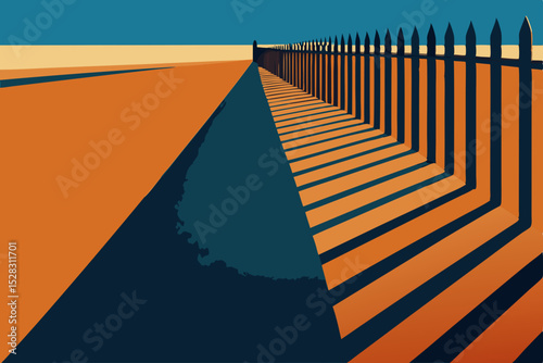road in the desert