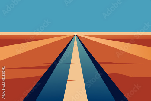 road in the desert