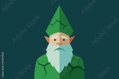 christmas elf with a gift