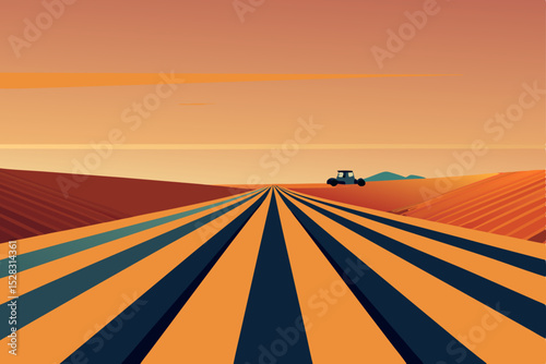 desert landscape with desert