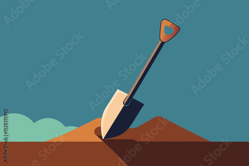 vector illustration of a construction site