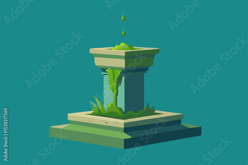 podium with pedestal