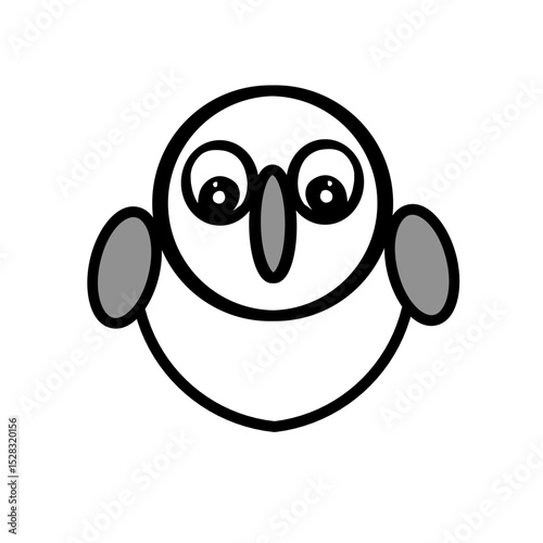 Whimsical Peekaboo: Cartoonish Eyes and Shapes Emerging from the Darkness