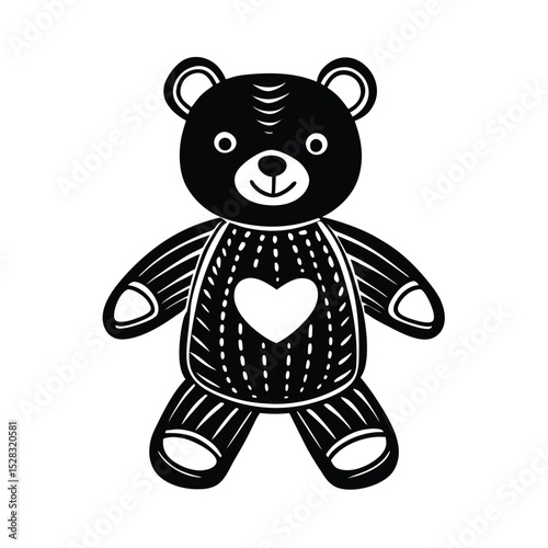 teddy bear vector illustration