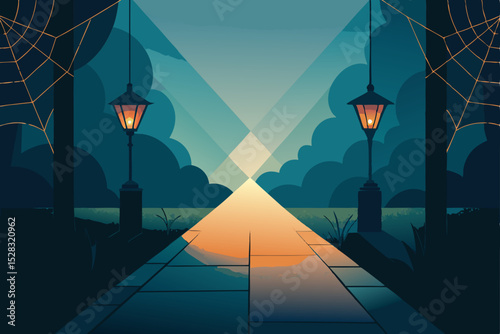 vector illustration of a road