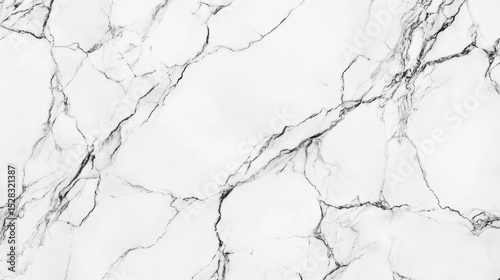 Smooth Marble Texture with Grey Veins