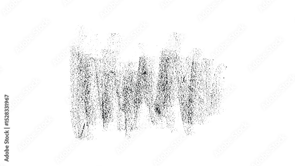 Fototapeta premium Crayon Texture Scribble, Soft Pastel Hand Drawn Shading on White Background.