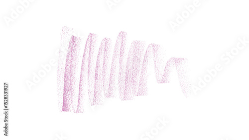 Light Pink Crayon Texture Scribble, Soft Pastel Hand-Drawn Shading on a White Background. Pencil strokes isolated on a transparent background.