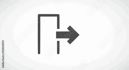 Door enter sign 